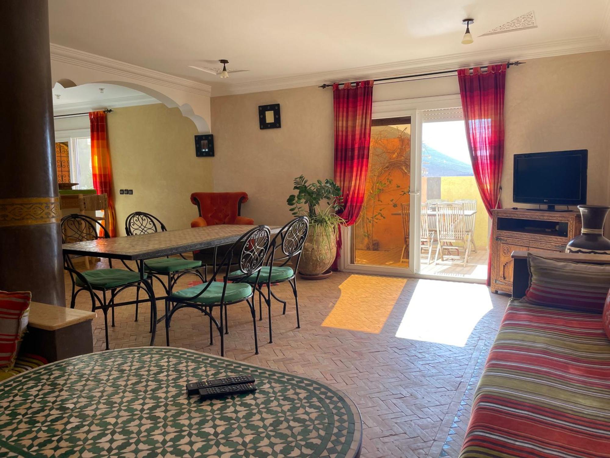 The Rainbow House Apartman Mirleft Kültér fotó